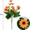 8 Bundles Summer Floral Arrangement Sunflowers Artificial Flowers, No Fade Fall Plants, Fake Mums Flowers, UV Resistant Faux Silk Daisy for Indoor, Home, Garden, Office DIY Décor (Orange)